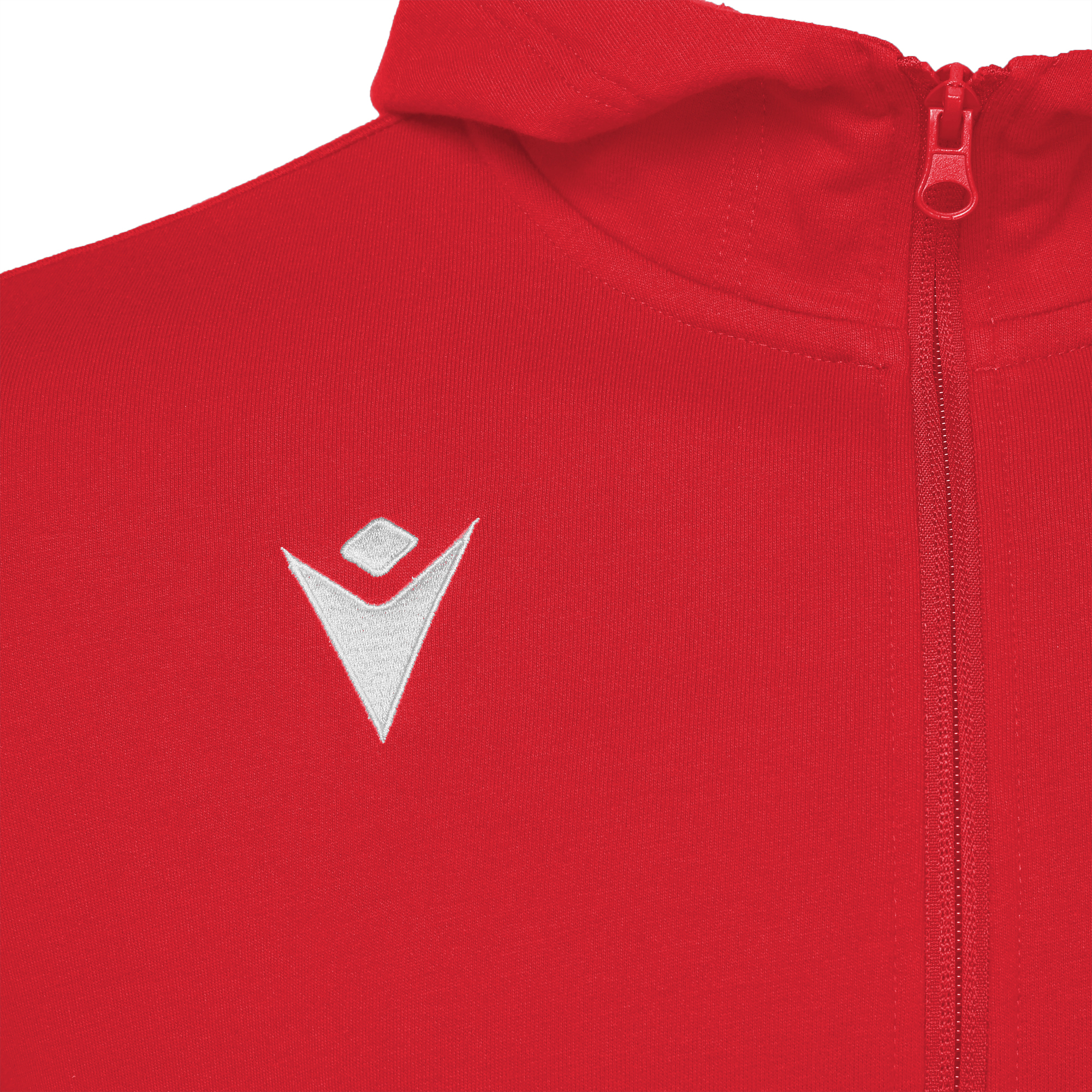 Poleron Hoody Cello Hombre Macron Rojo - Imagen 4