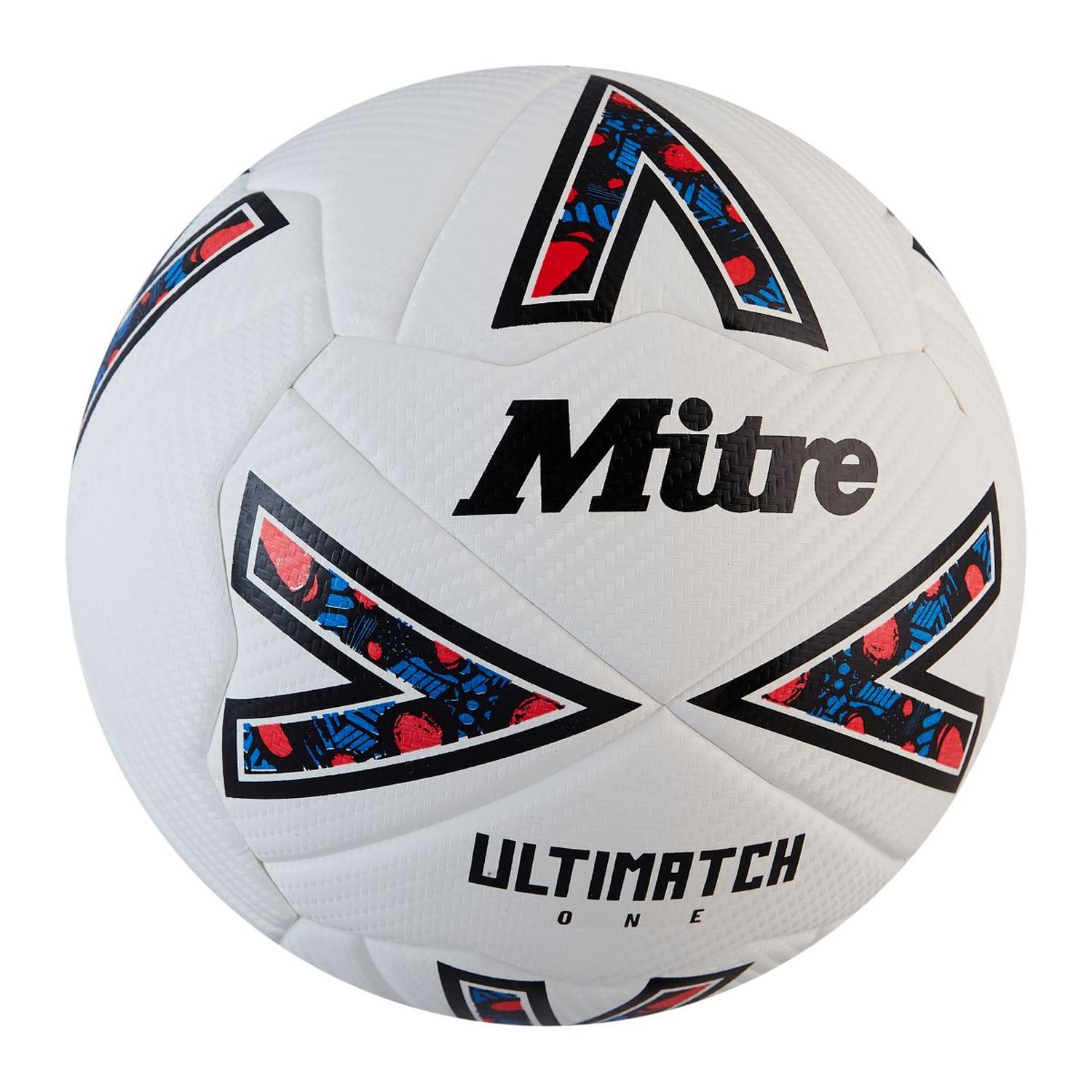 Balon Futbol Ultimatch One Mitre Blanco T.5 - Imagen 3
