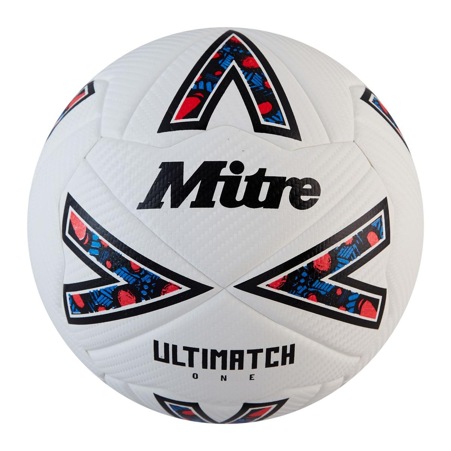 Balon Futbol Ultimatch One Mitre Blanco T.5