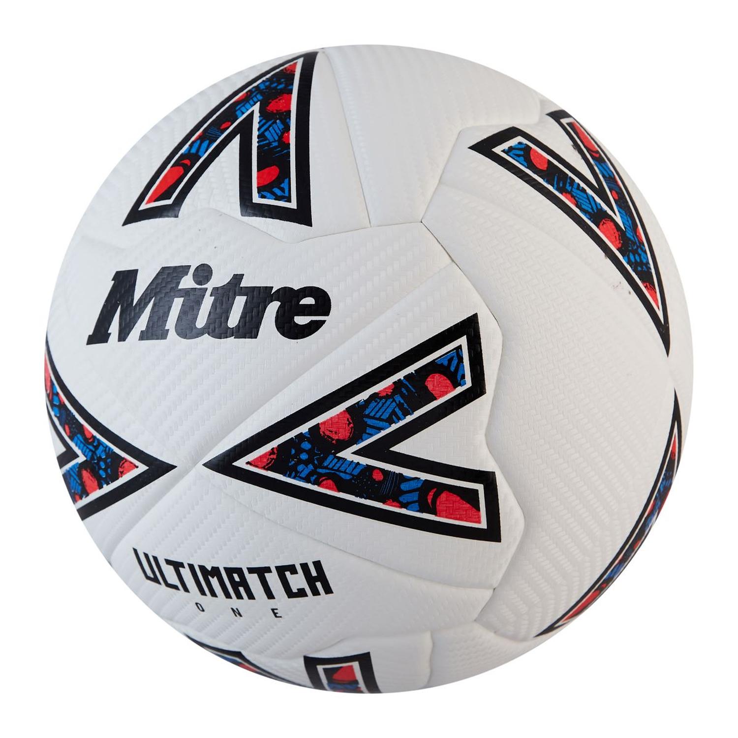 Balon Futbol Ultimatch One Mitre Blanco T.5 - Imagen 2