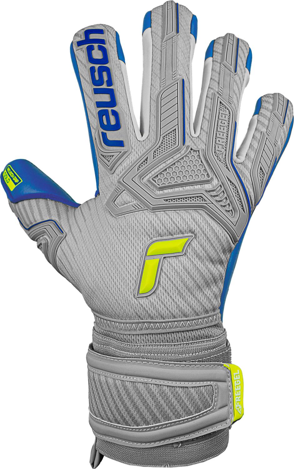 Guante Arquero Reusch Attrakt Freegel Gold Férula JR