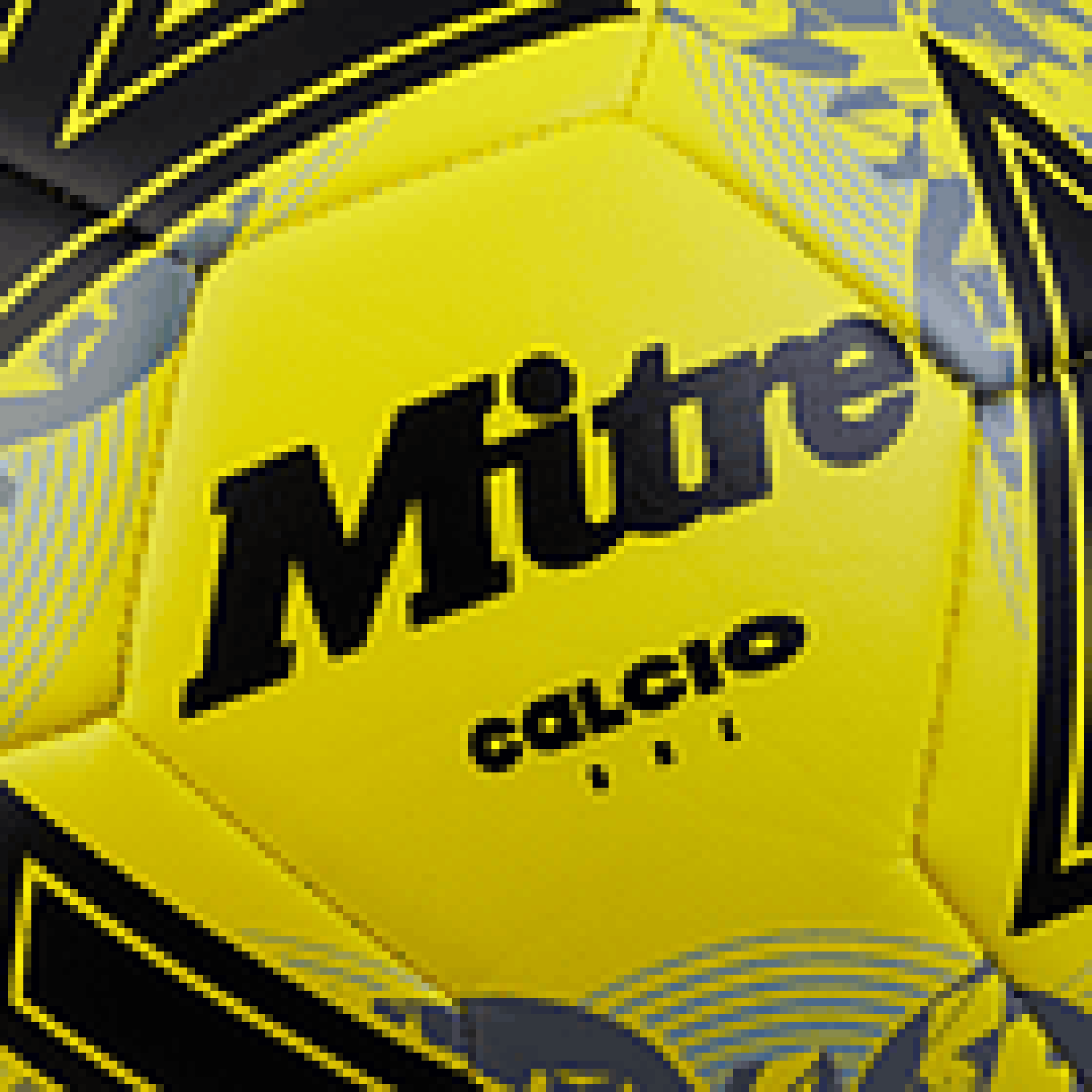 Balon Futbol Calcio Mitre Amarillo - Imagen 4