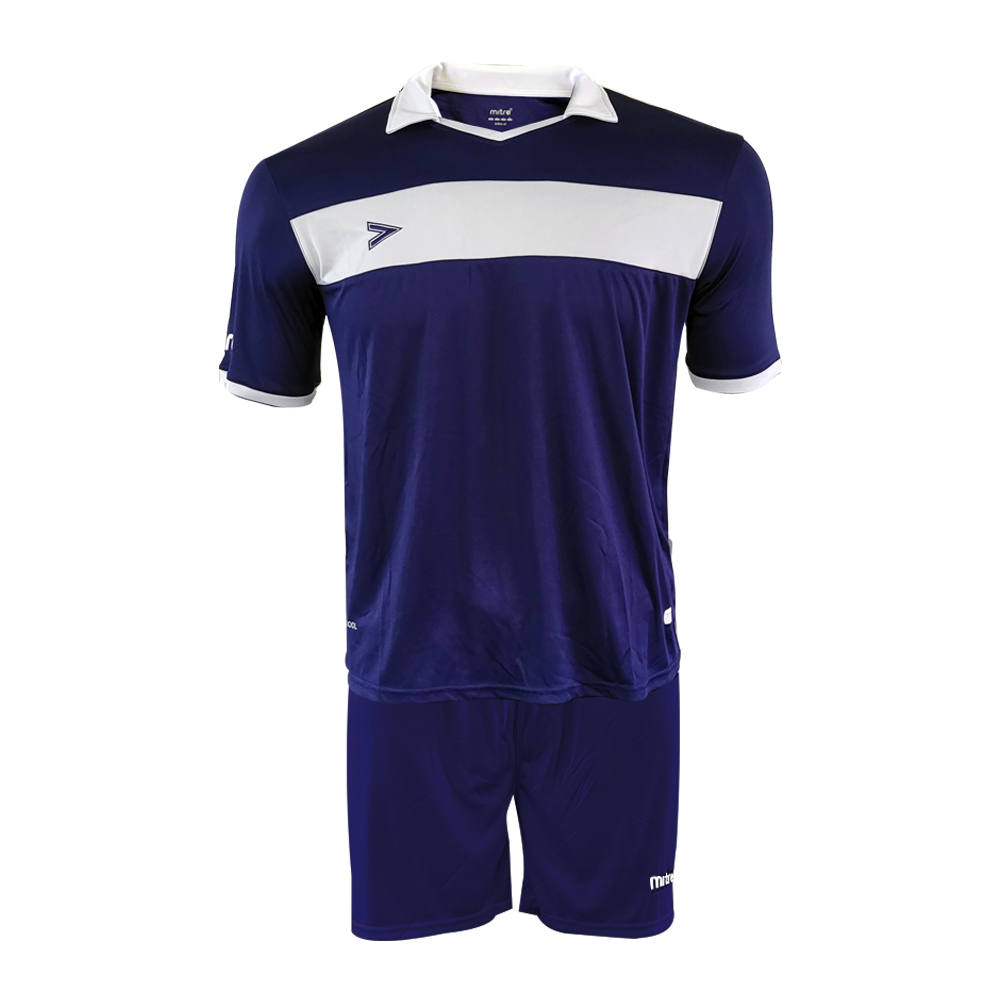 Uniforme Mitre London Delta Eco Adulto Azul Marino