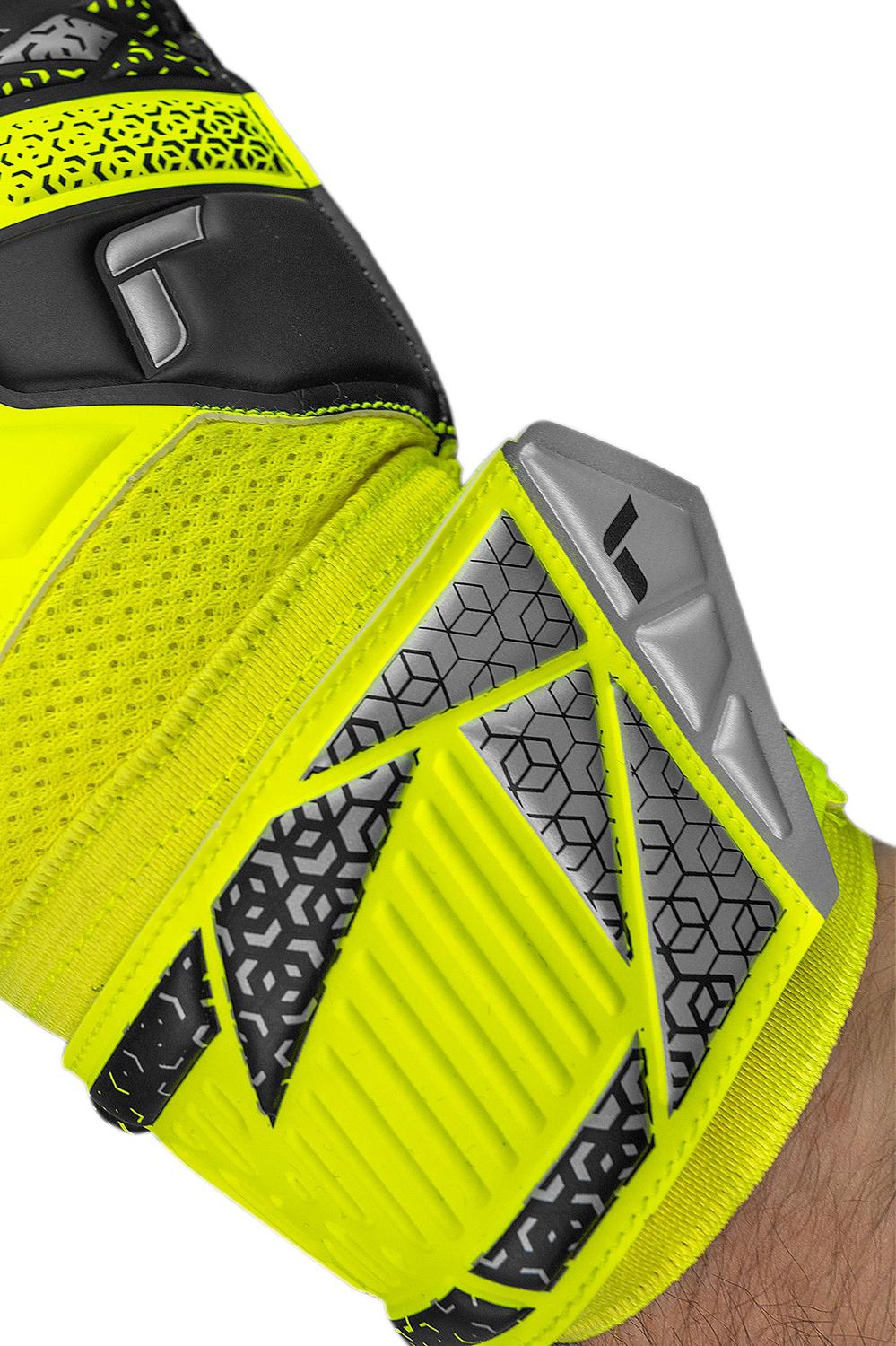 Guante Arquero Reusch Attrakt Solid SR GK25 Amarillo - Imagen 7